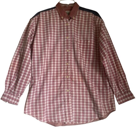 Vintage Levi’s Women’s Shirt S/M Patchwork Button Up Long Sleeve Western Grunge - Picture 2 of 7